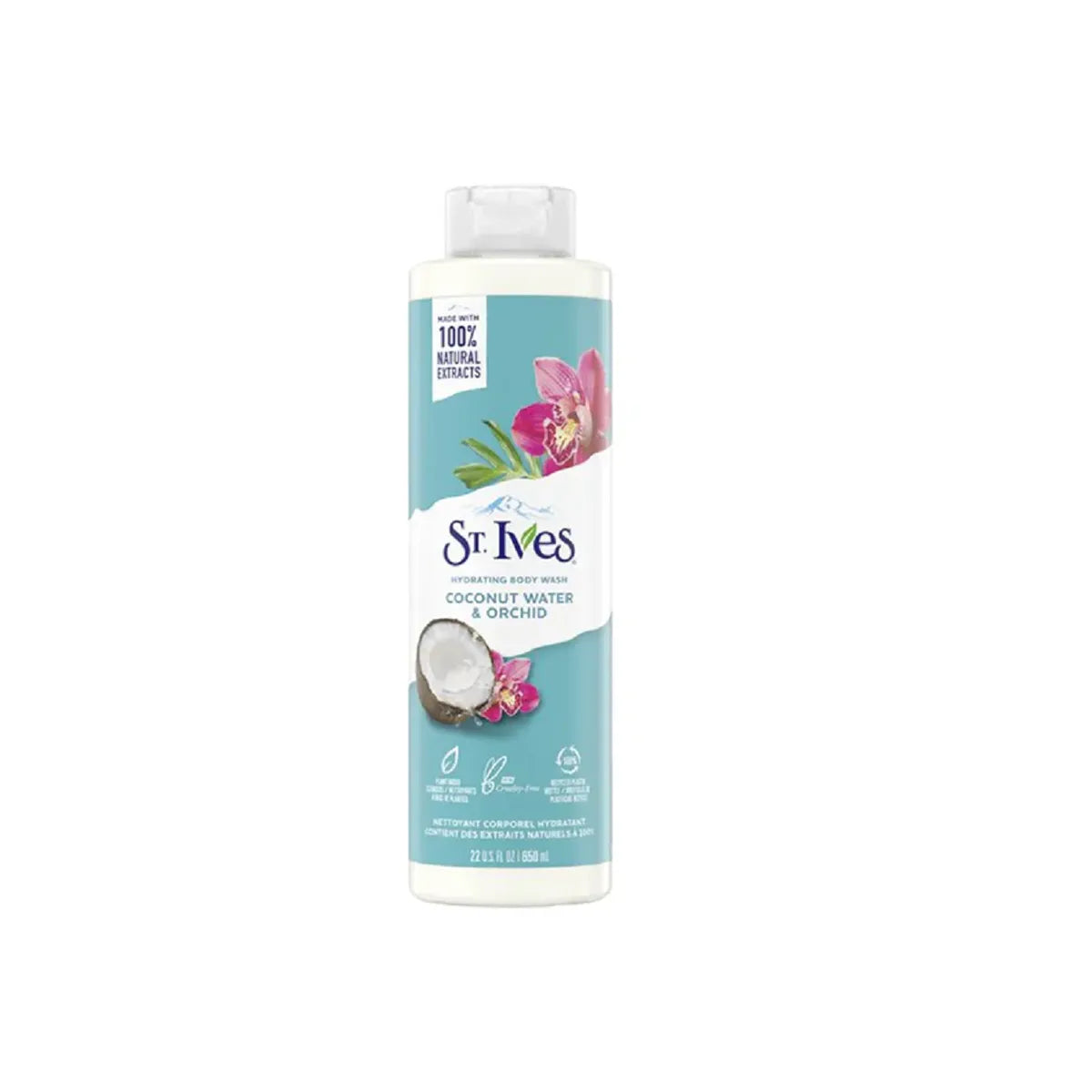 STIVES USA BODY WASH 650ML COCONUT WATER ORCHID