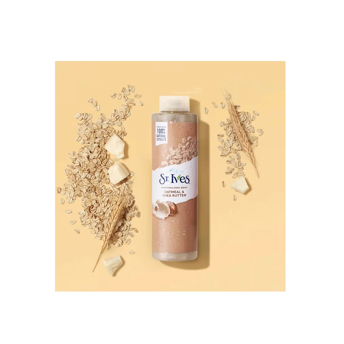 STIVES USA BODY WASH 700ML OATMEAL & SHEA BUTTER