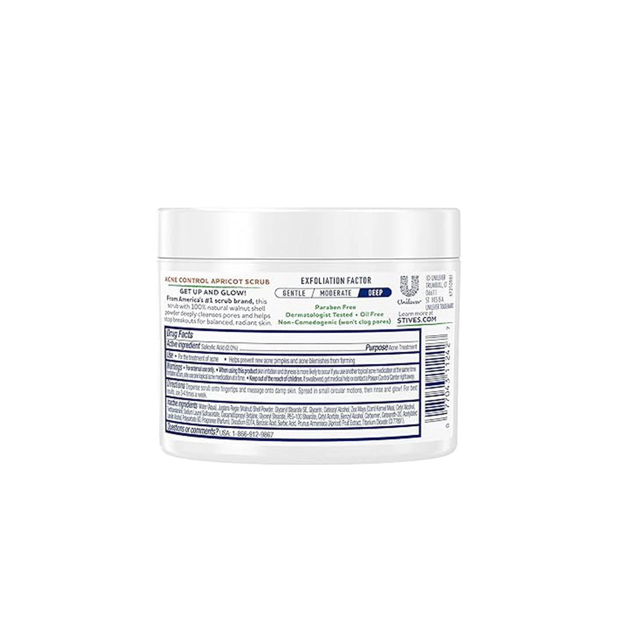 STIVES USA SCRUB 283GM ACNE CONTROL APRICOT