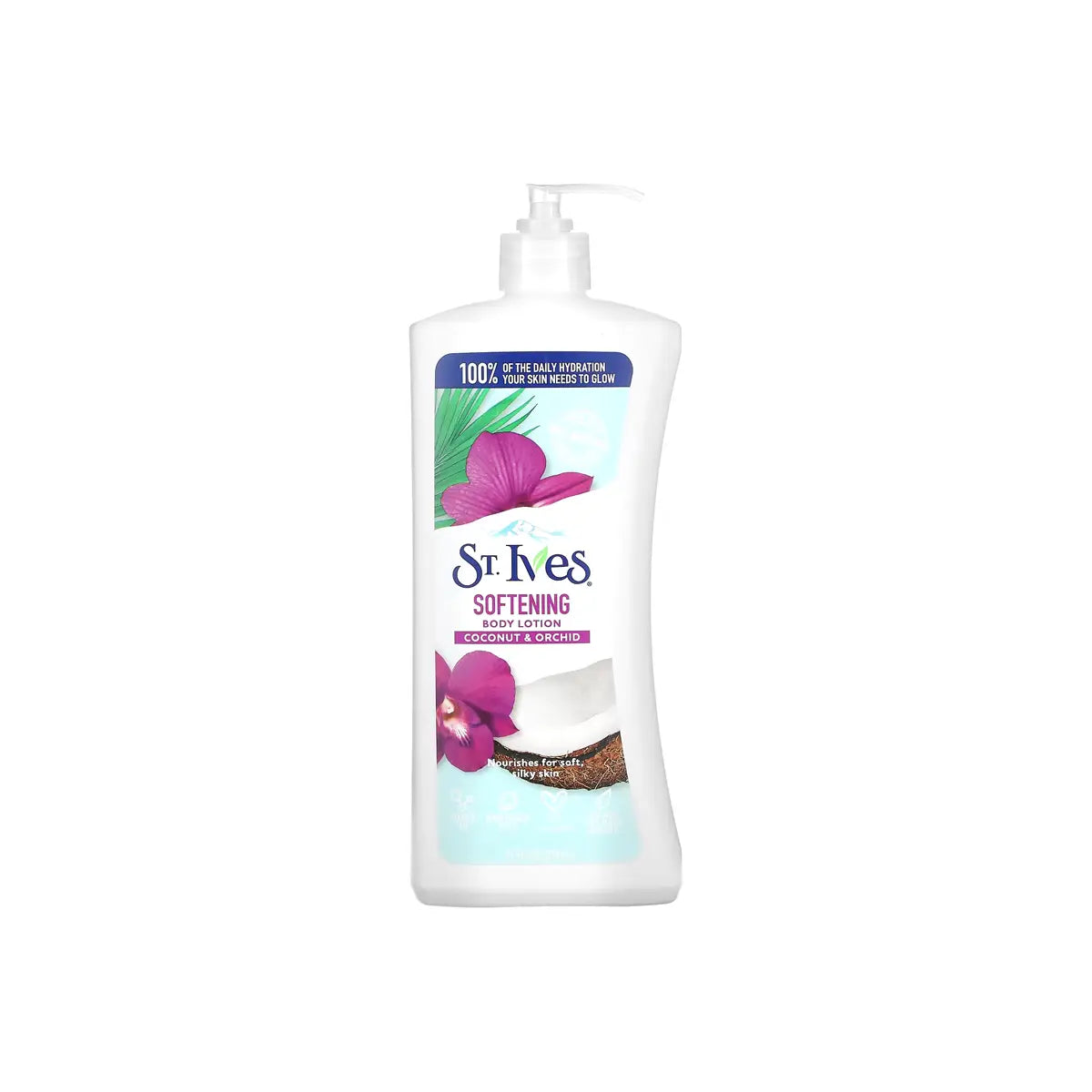 STIVES USA BODY LOTION 621ML SOFT & SILKY COCONUT & ORCHID