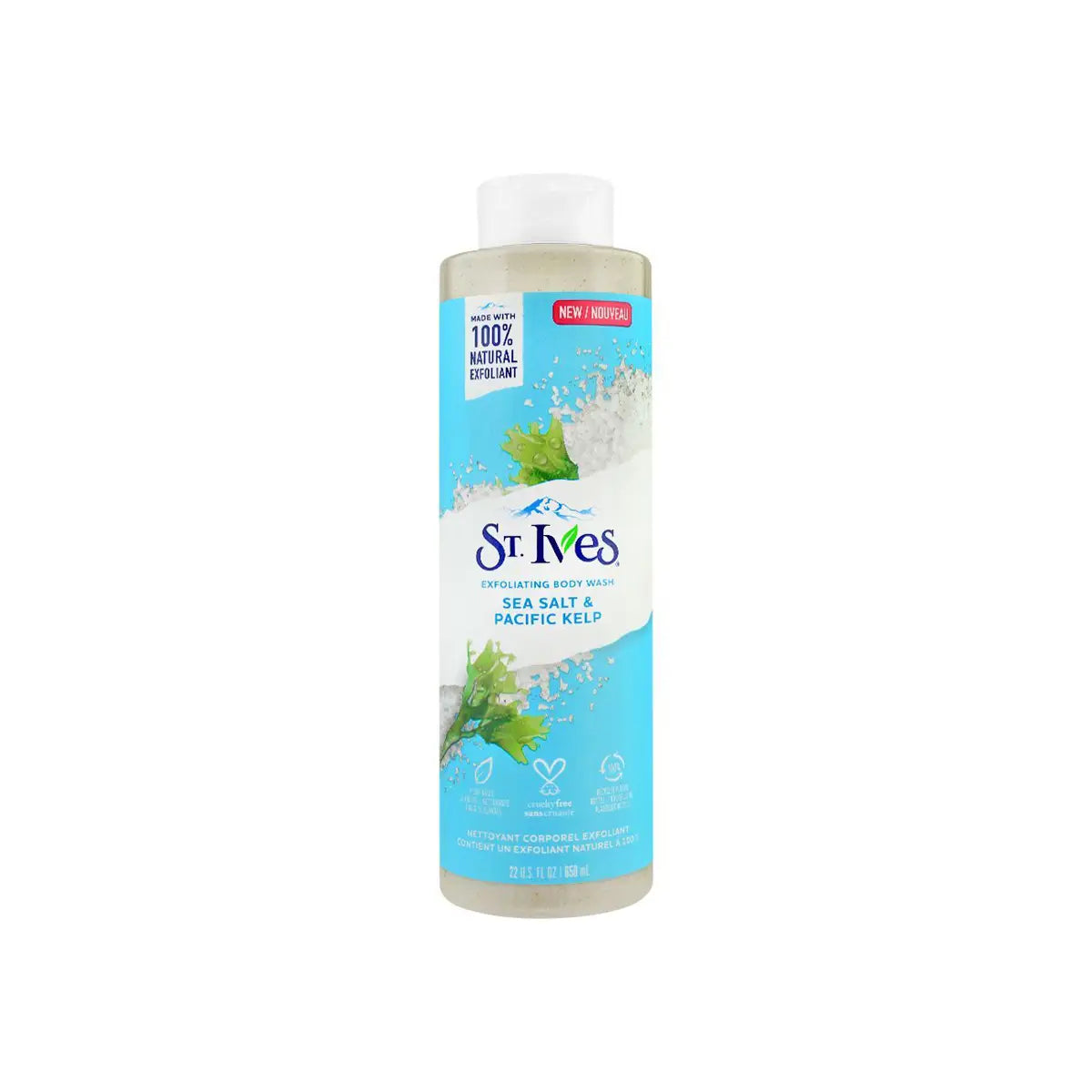 STIVES USA BODY WASH 650ML SEA SALT PACIFIC KELP