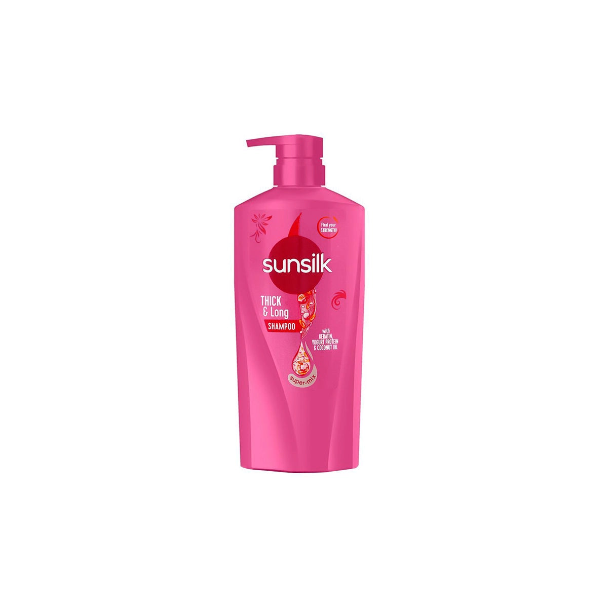 SUNSILK PAK SHAMPOO 660ML THICK & LONG
