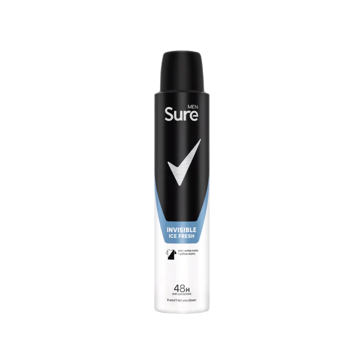 SURE BODY SPRAY 200ML MEN INVISIBLE ICE FRESH