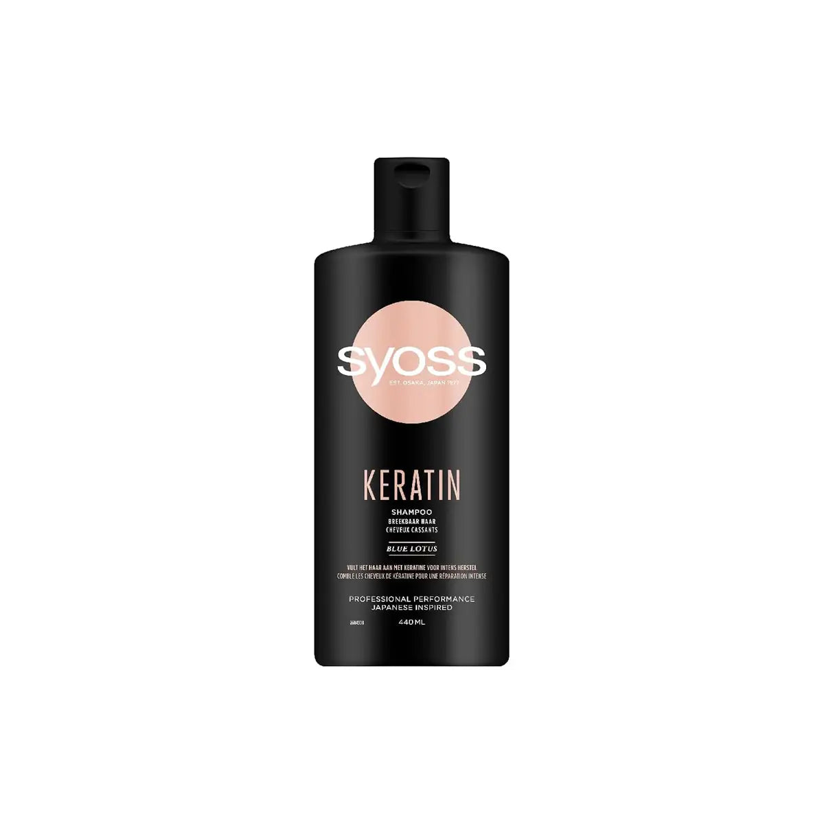 SYOSS KERATIN SHAMPOO 440ML BLUE LOTUS