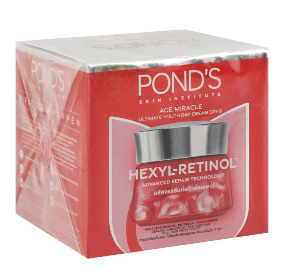 PONDS INDO AGE MIRACLE WRINKLE CORRECTOR DAY CREAM 50G