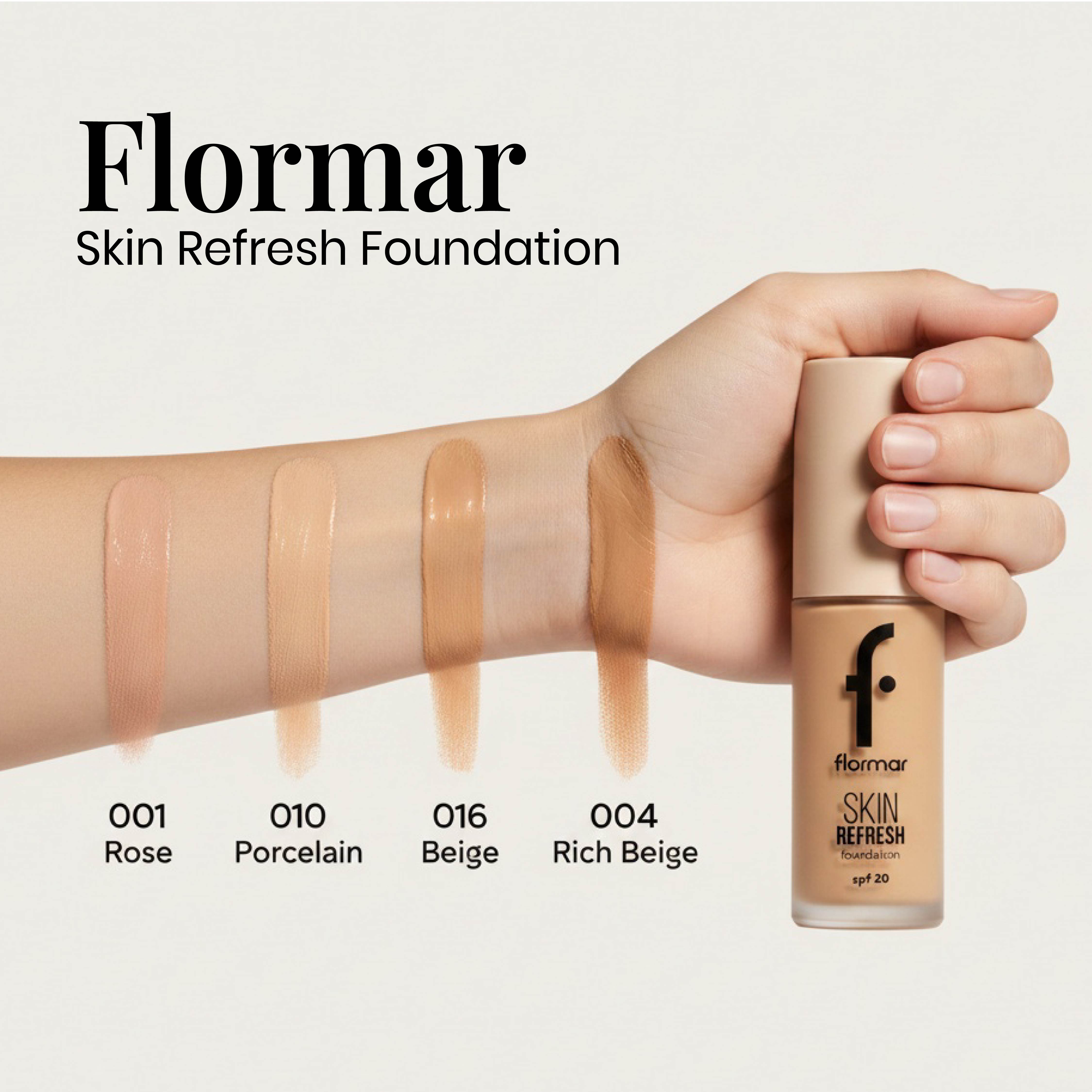FLORMAR FOUNDATION SKIN REFRESH