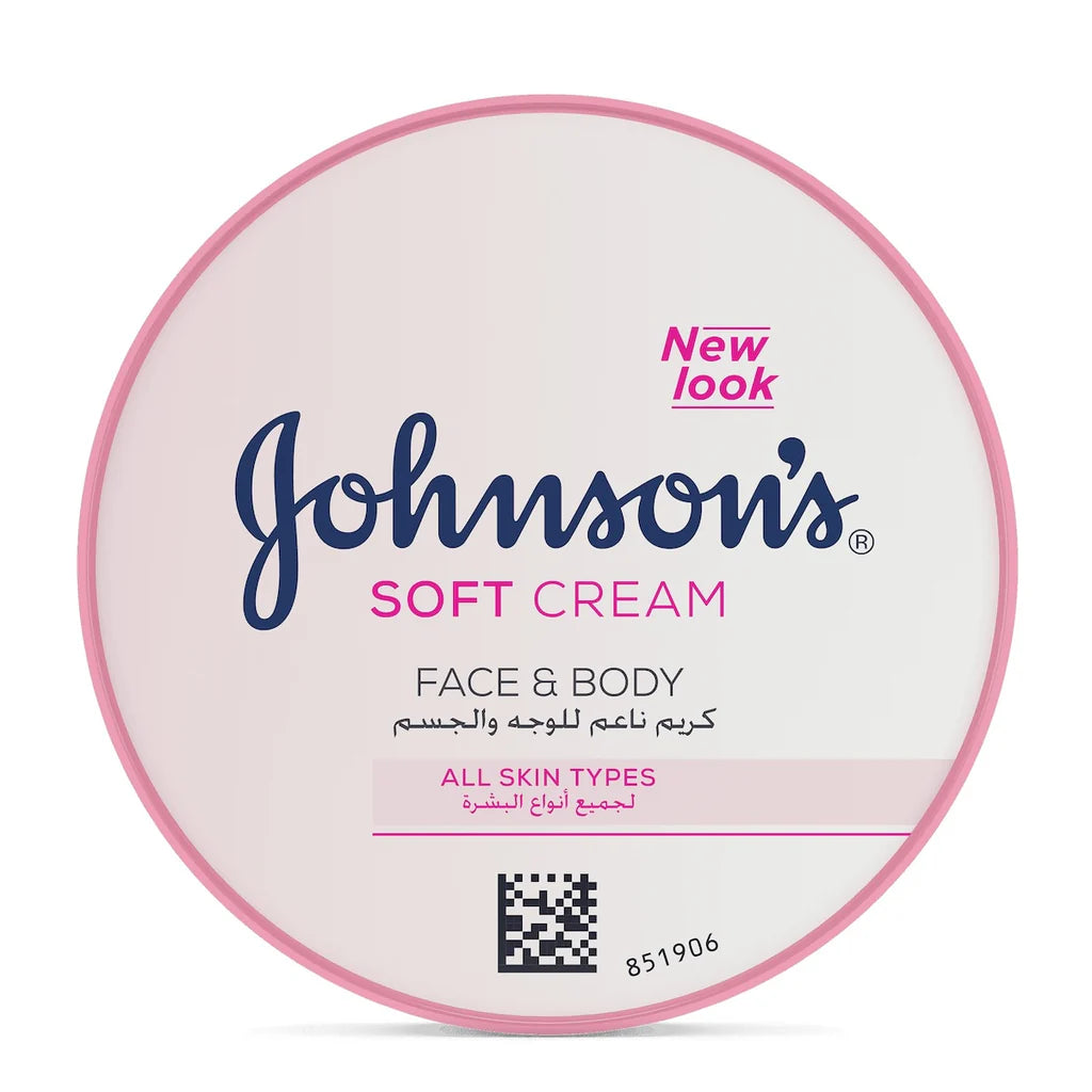 JOHNSONS 24HOUR MOISTURE SOFT CREAM 200ML