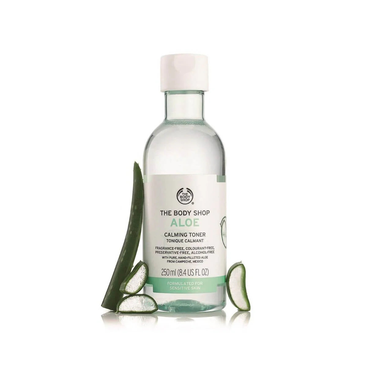 THE BODY SHOP CALMING TONER 250ML  ALOE