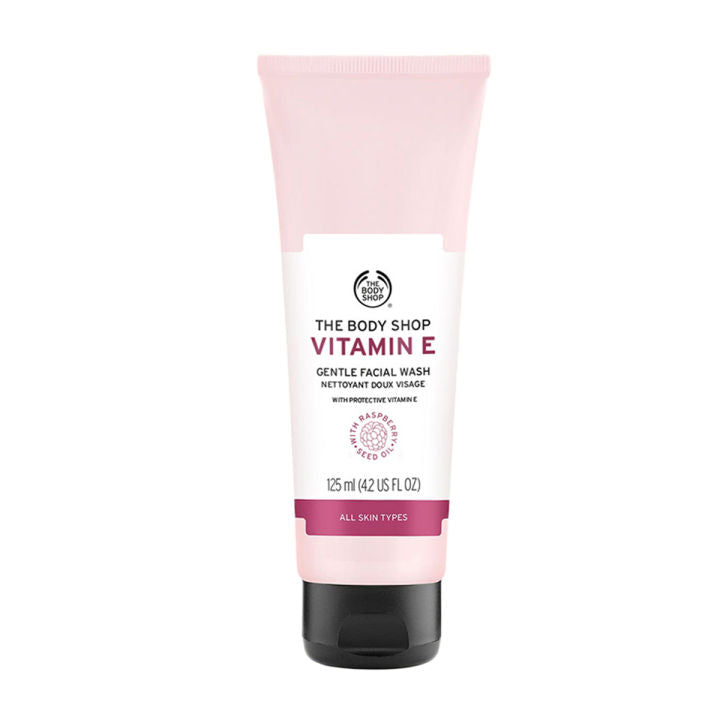THE BODY SHOP VITAMIN E GENTLE FACIALWASH 125ML