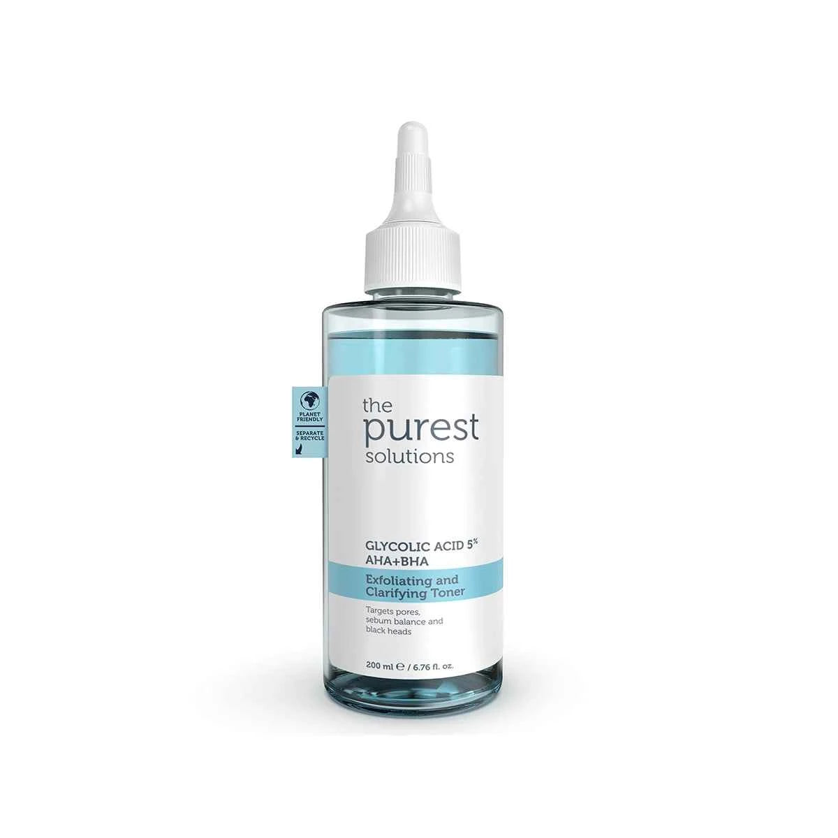 THE PUREST GLYCOLIC ACID 5% & AHA BHA TONER 200ML