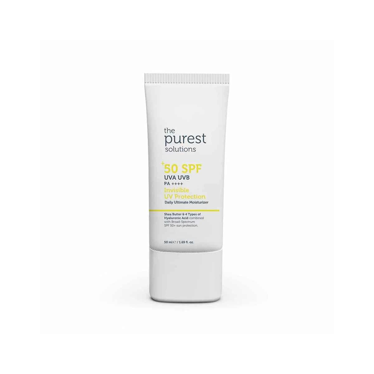 THE PUREST SPF50+ INVISIBLE UV PROTECTION 50ML