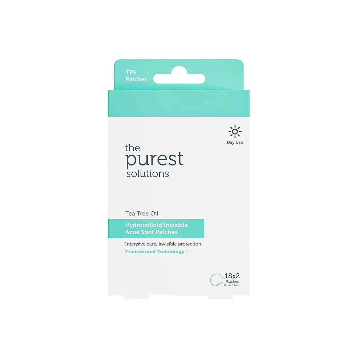 THE PUREST TEA TREE OIL INVISIBLE ACNE SPOT PATCHES 36CS