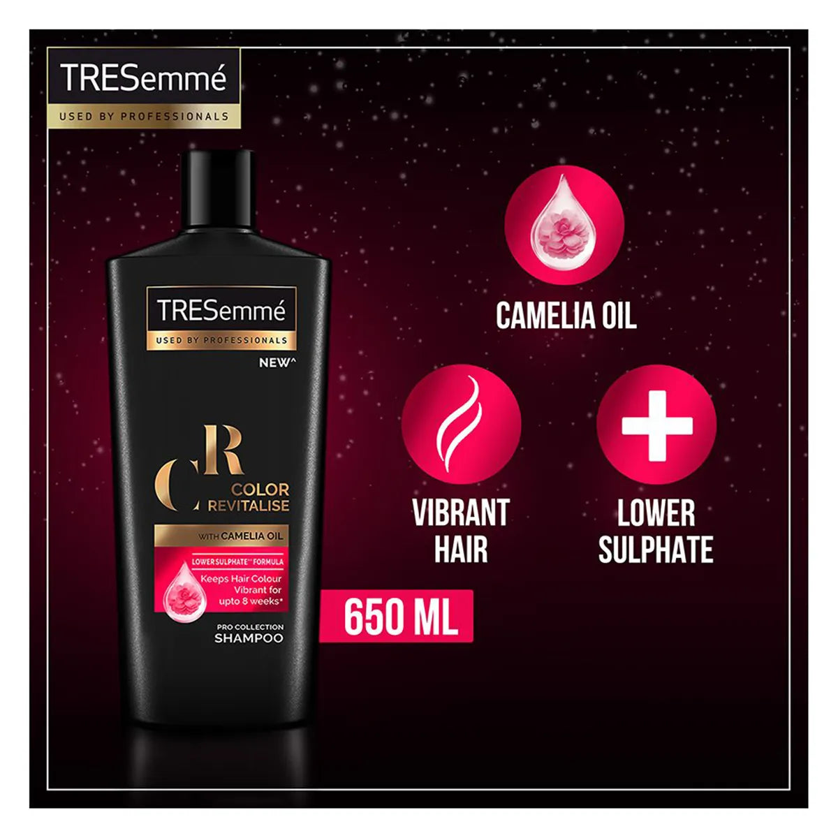 TRESEMME PAK SHAMPOO 650ML COLOR REVITALISE