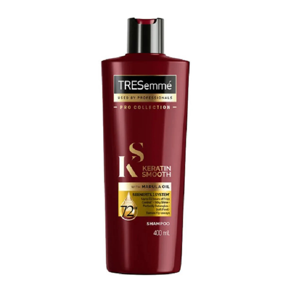 TRESEMME UK SHAMPOO 400ML KERATIN SMOOTH MARULA OIL
