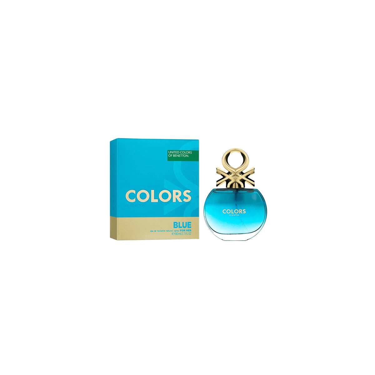 UNITED COLORS OF BENETTON COLORS BLUE HER 80ML