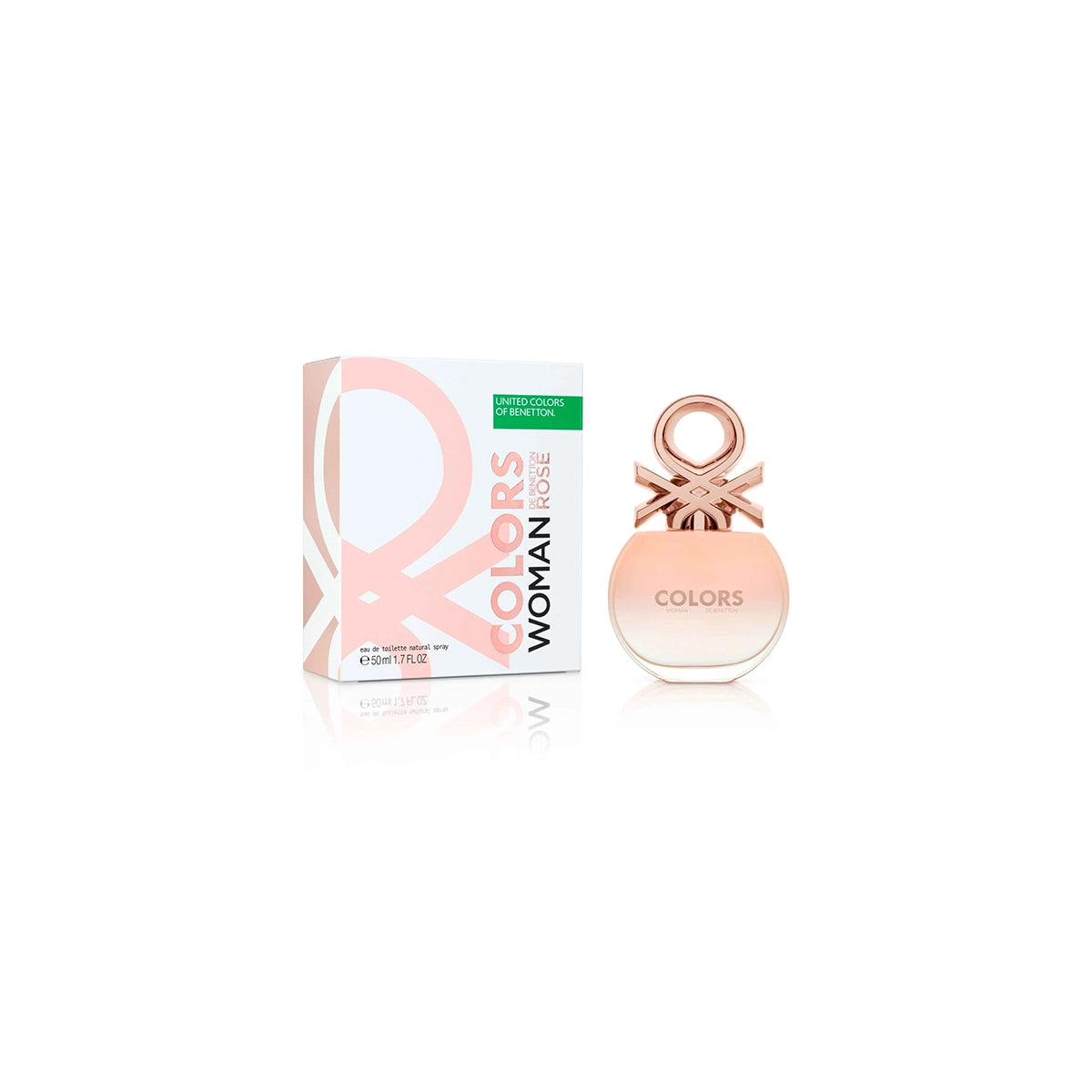 UNITED COLORS OF BENETTON COLORS ROSE EDT 50ML