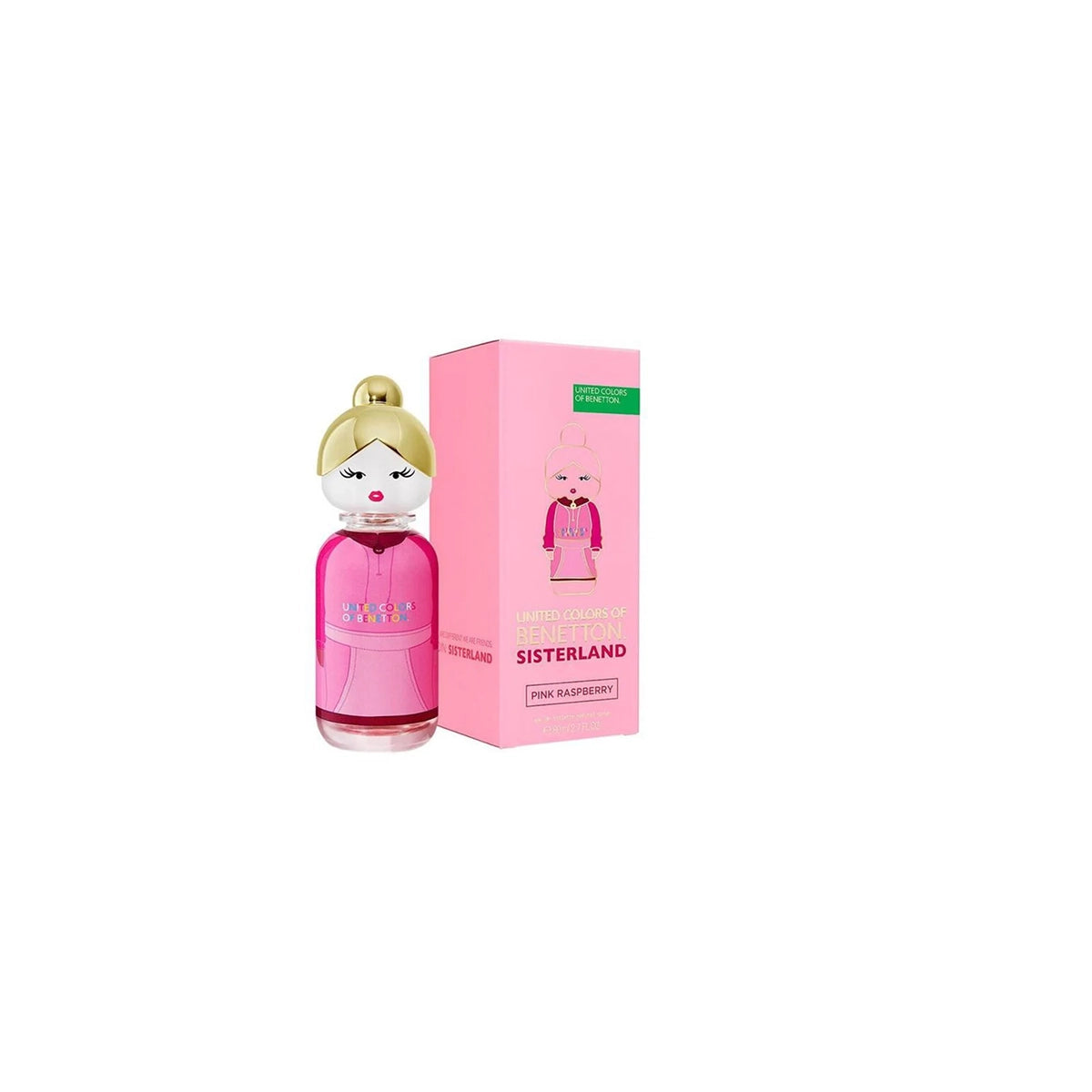 UNITED COLORS OF BENETTON EDT80ML SISTERLAND PINK RASPBERRY