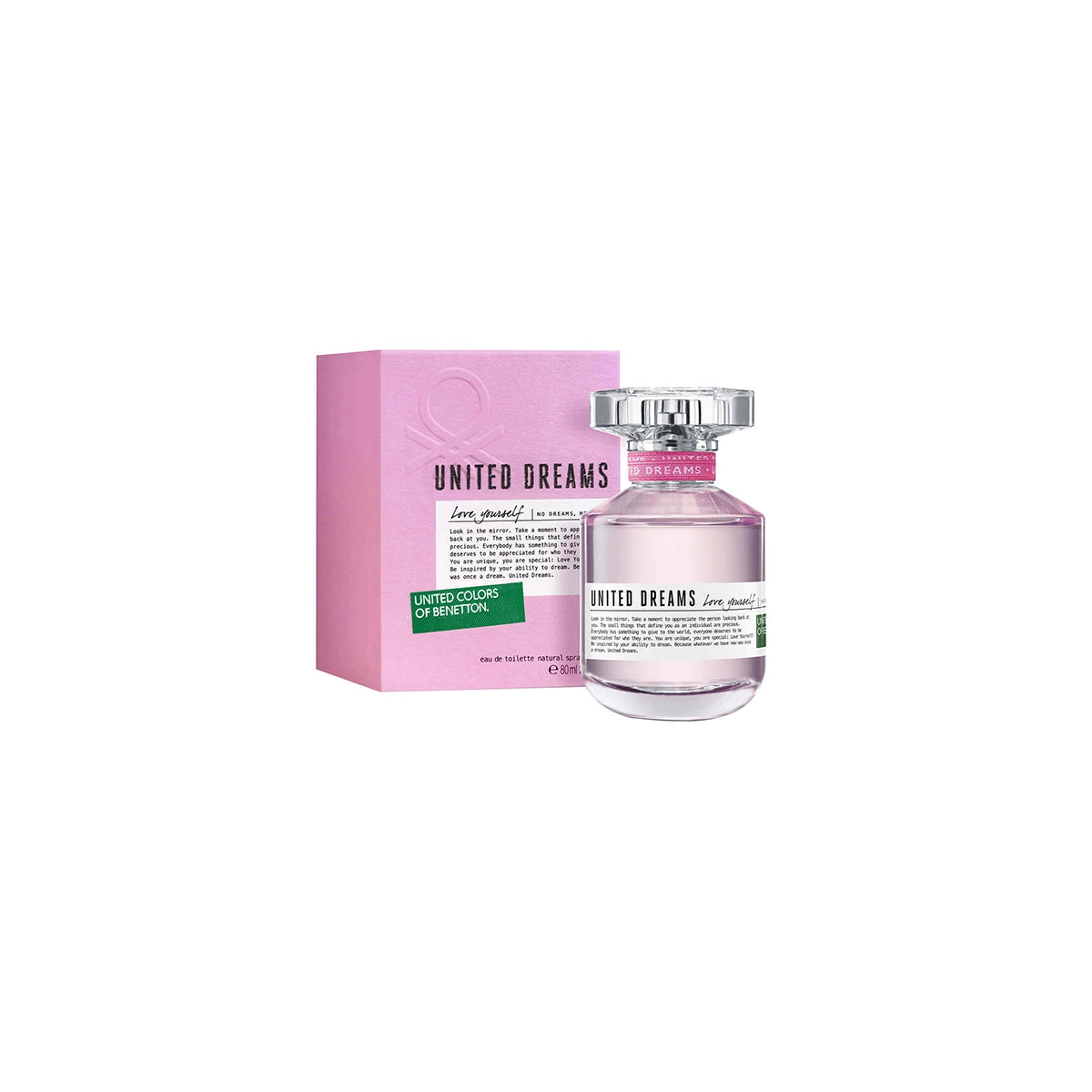 UNITED COLORS OF BENETTON LOVE YOURSELF EDT 80ML