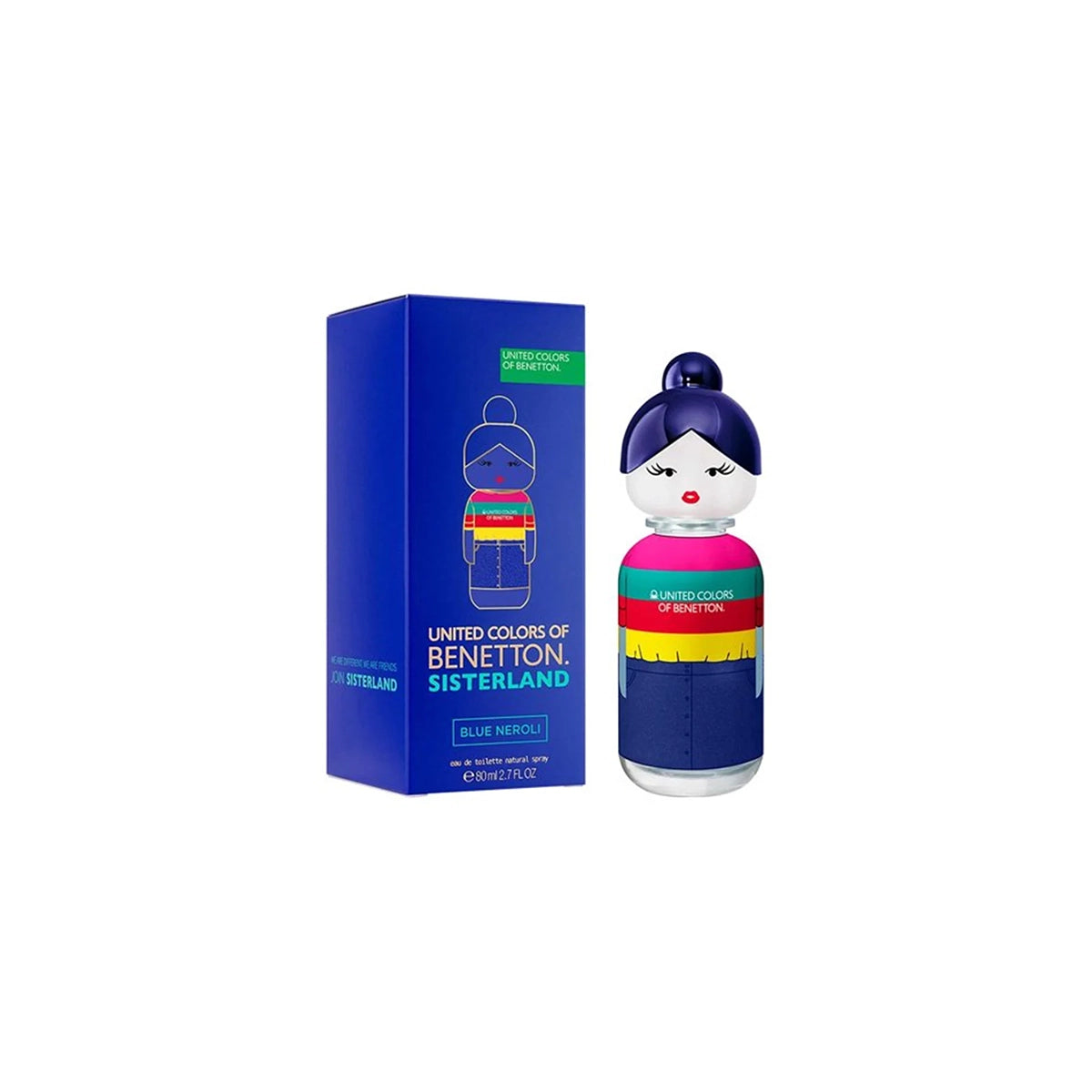 UNITED COLORS OF BENETTON SISTERLAND BLUE NEROLI EDT 80ML