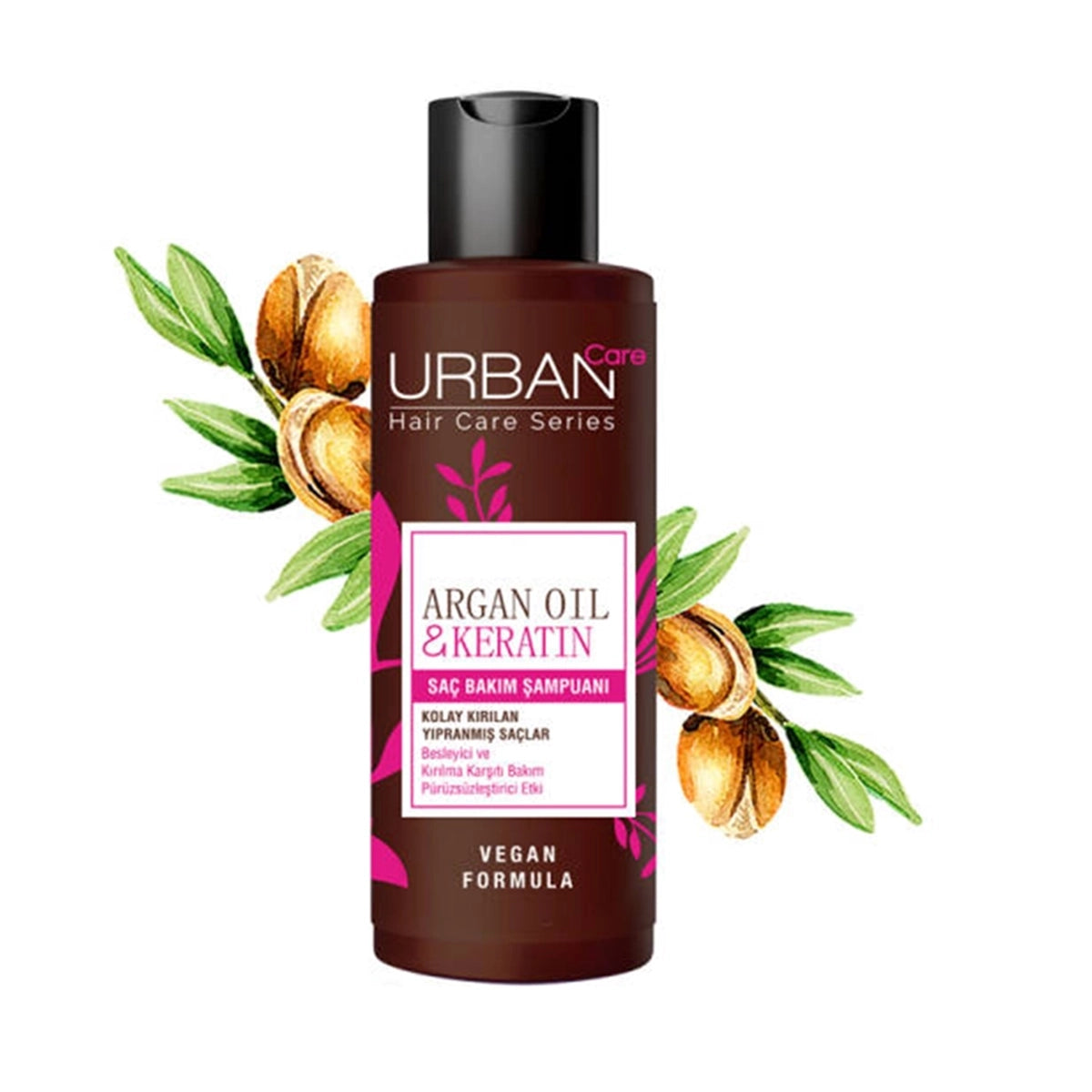 URBAN CARE ARGAN OIL & KERATIN SHAMPOO 250ML