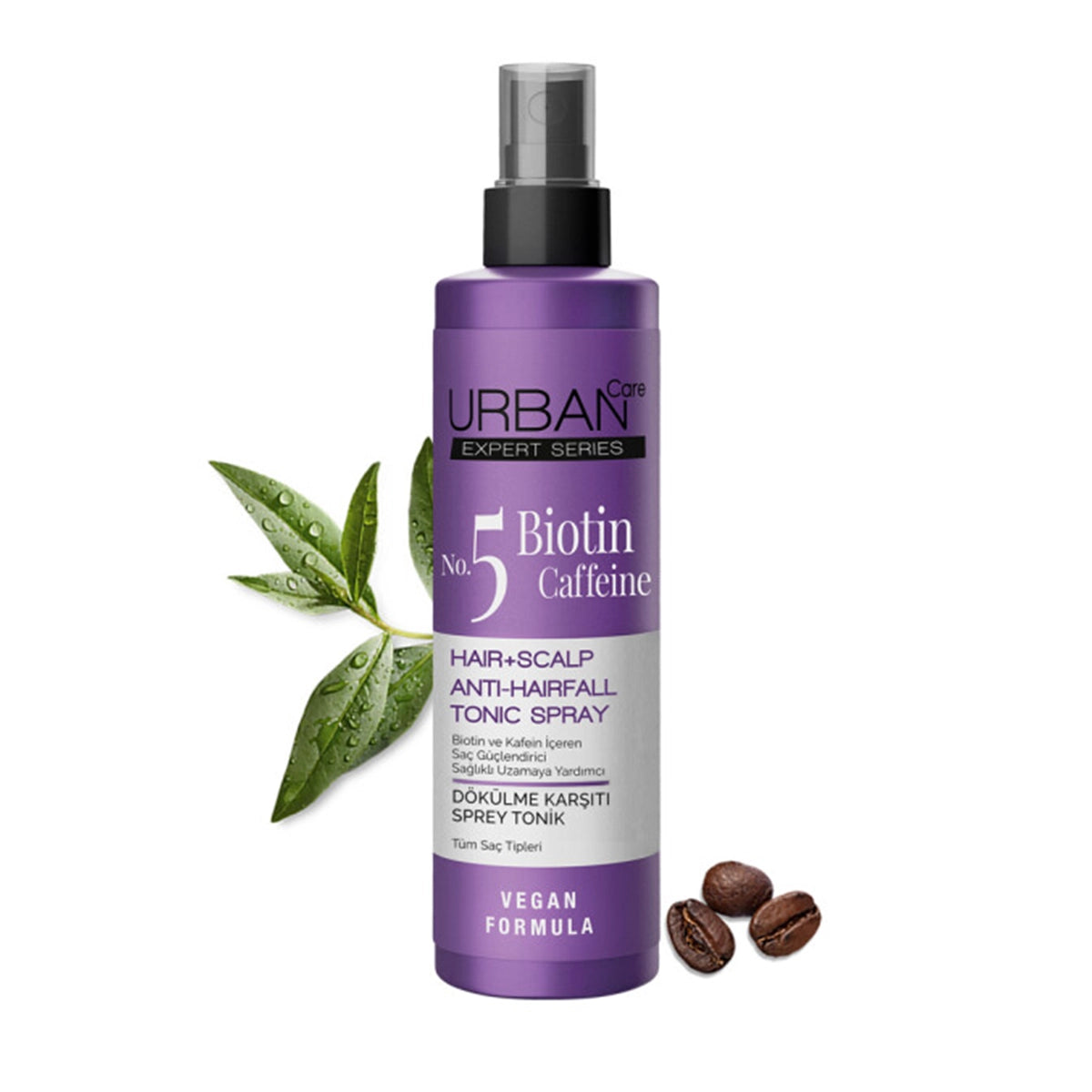 URBAN CARE BIOTIN & CAFFEINE TONIC SPRAY 200ML