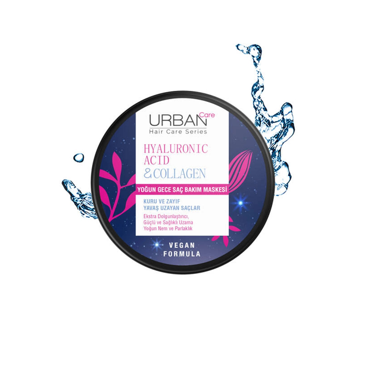 URBAN CARE HYALURONIC ACID & COLLAGEN HAIR MASK 230ML