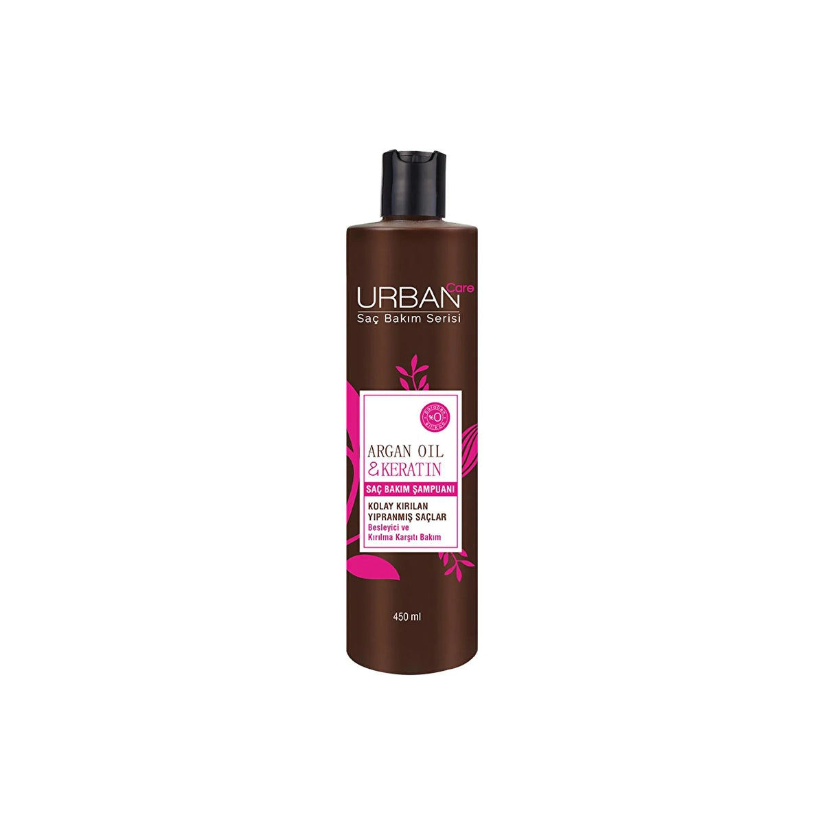 URBAN CARE ARGAN OIL & KERATIN SHAMPOO 450ML