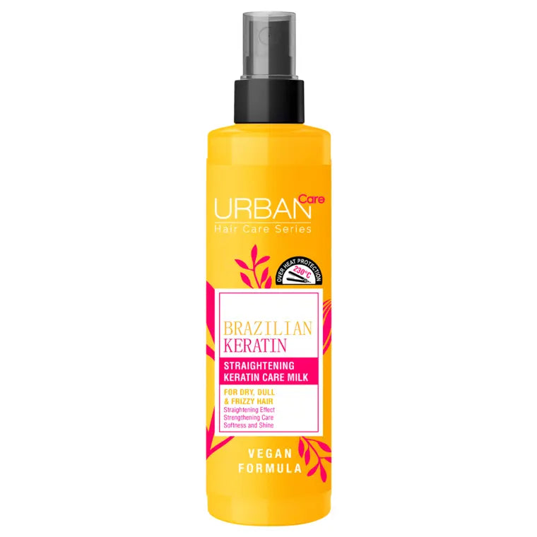 URBAN CARE BRAZILLIAN KERATIN STRAIGHTENING CARE MILK 200ML