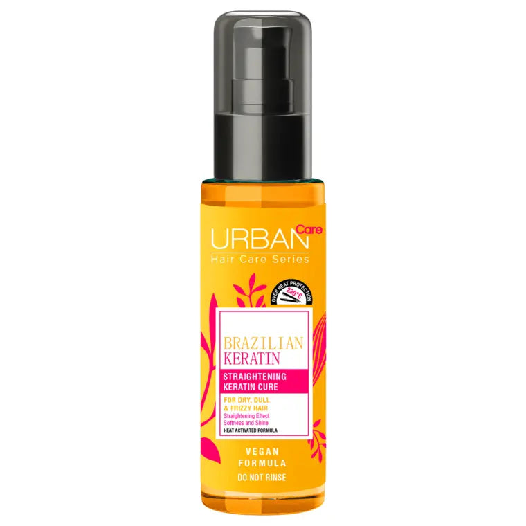 URBAN CARE BRAZILLIAN KERATIN STRAIGHTENING CURE 75ML