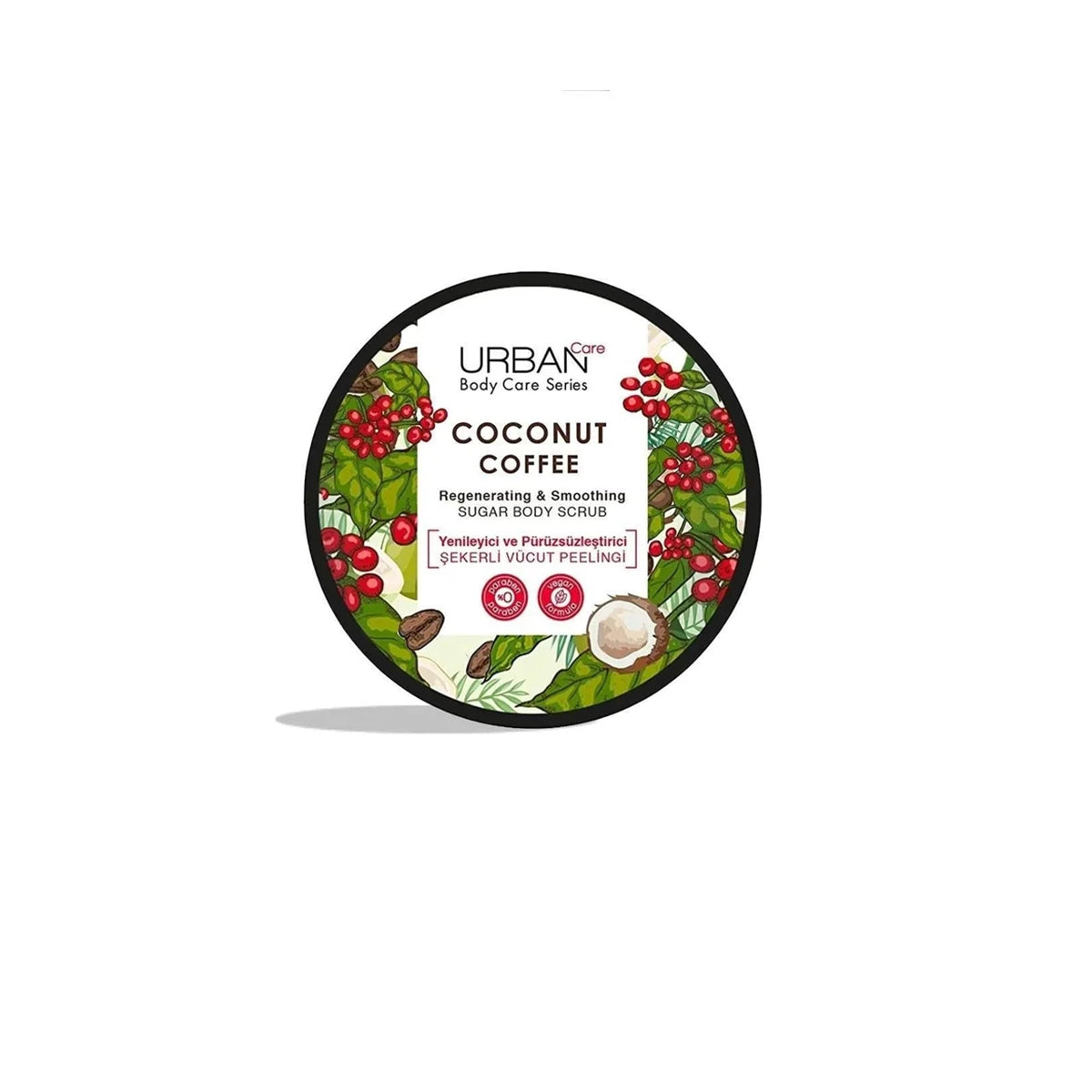 URBAN CARE COCONUT COFFEE BODY SCRUB 200ML