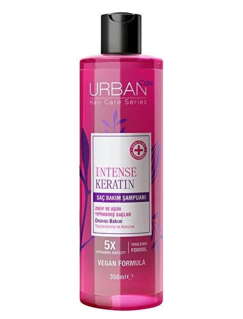 URBAN CARE INTENSE KERATIN SHAMPOO 350ML