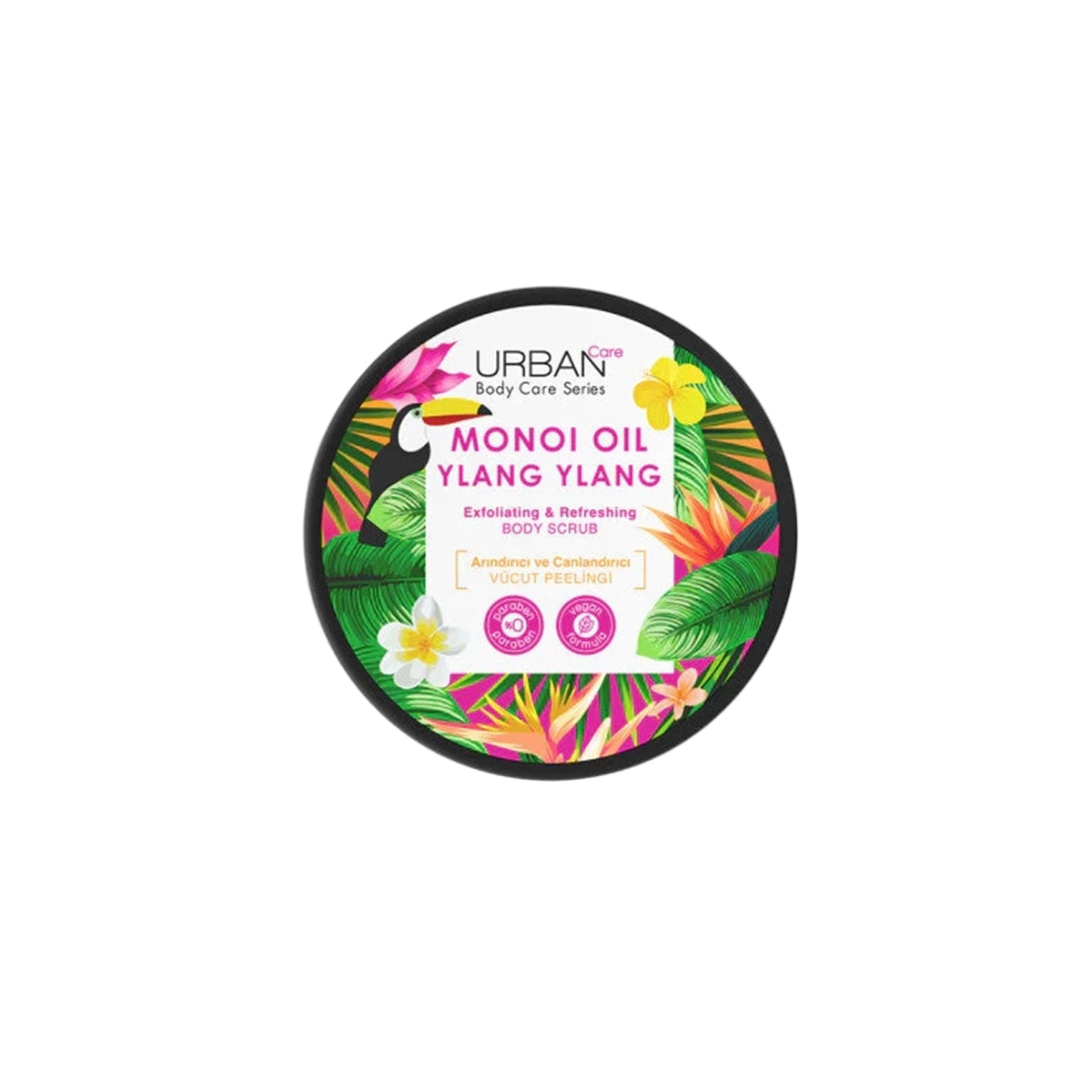 URBAN CARE MONOI OIL & YLANG YLANG BODY SCRUB 200ML