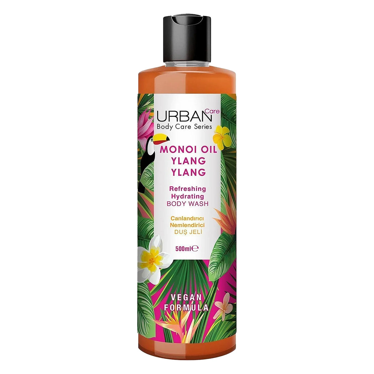 URBAN CARE MONOI OIL & YLANG YLANG BODY WASH 500ML