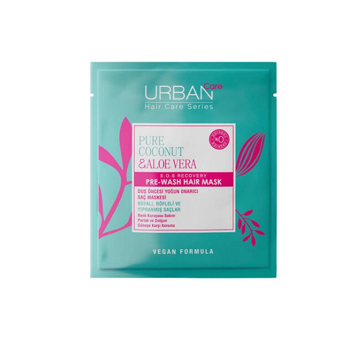 URBAN CARE PURE COCONUT & ALOE VERA PRE WASH HAIR MASK 50ML