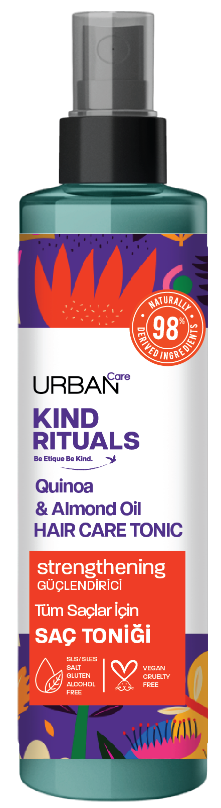 URBAN CARE QUINOA & ALMOND OIL HAIR TONIC 200ML
