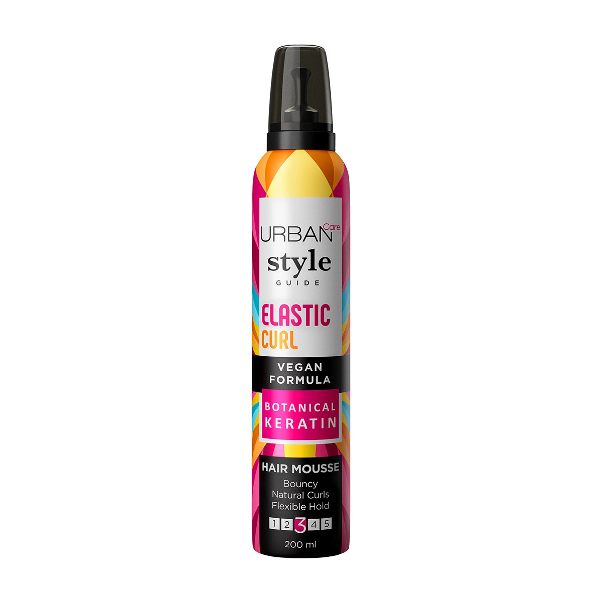 URBAN CARE STYLE ELASTIC CURL HAIR MOUSSE 200ML