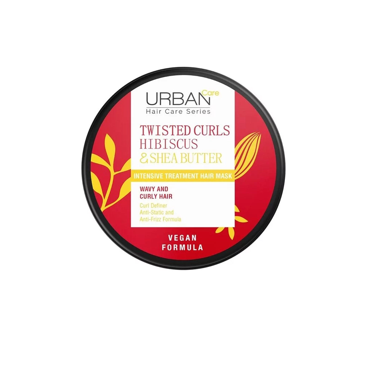 URBAN CARE TWISTED CURLS HIBISCUS HAIR MASK 230ML