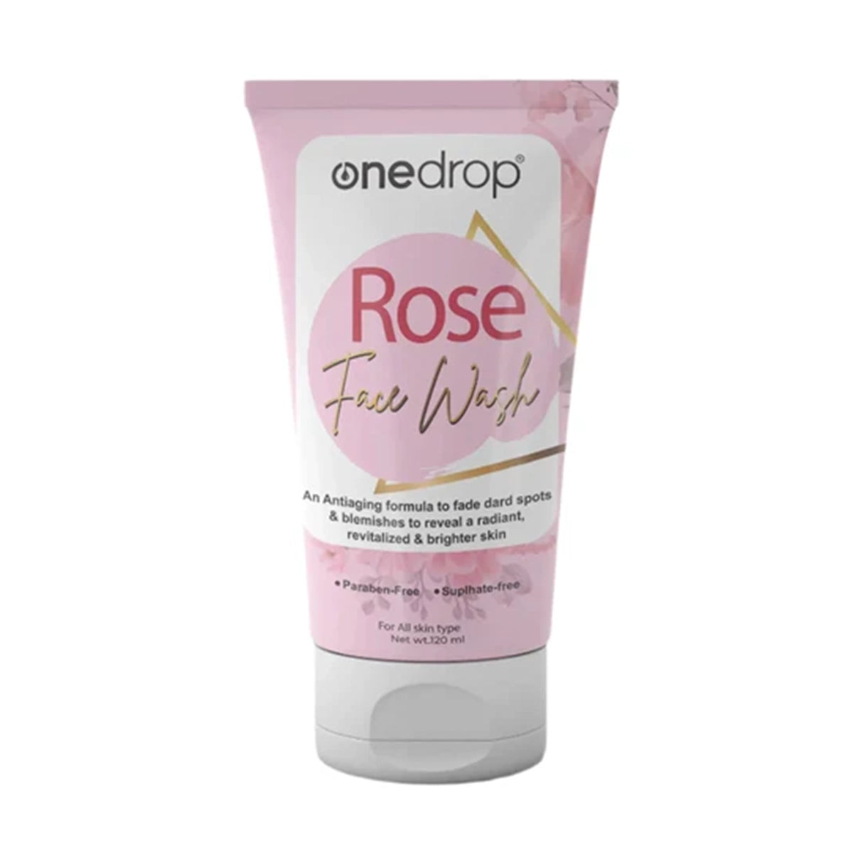 ONE DROP FACE WASH 150ML ROSE