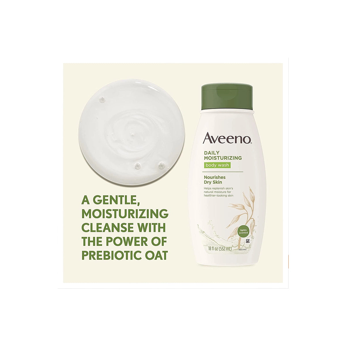 AVEENO BODY WASH 532ML NOURISHES DRY SKIN