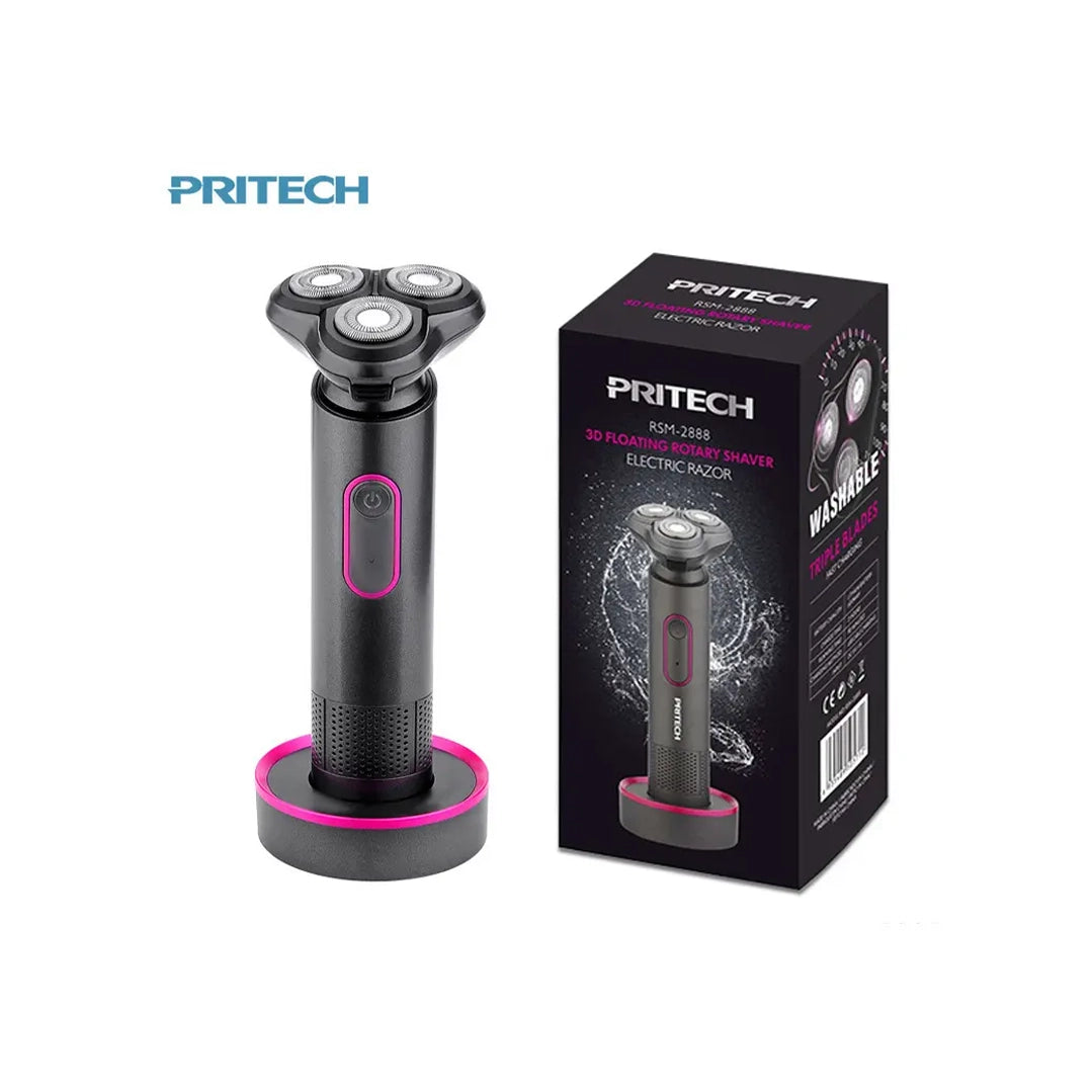 PRITECH 3D FLOATING ROTARY SHAVER  RSM 2888