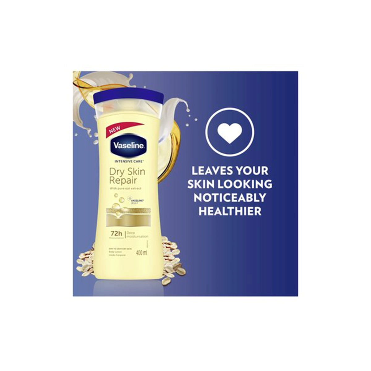 VASELINE AFRICA BODY LOTION 400ML DRY SKIN REPAIR