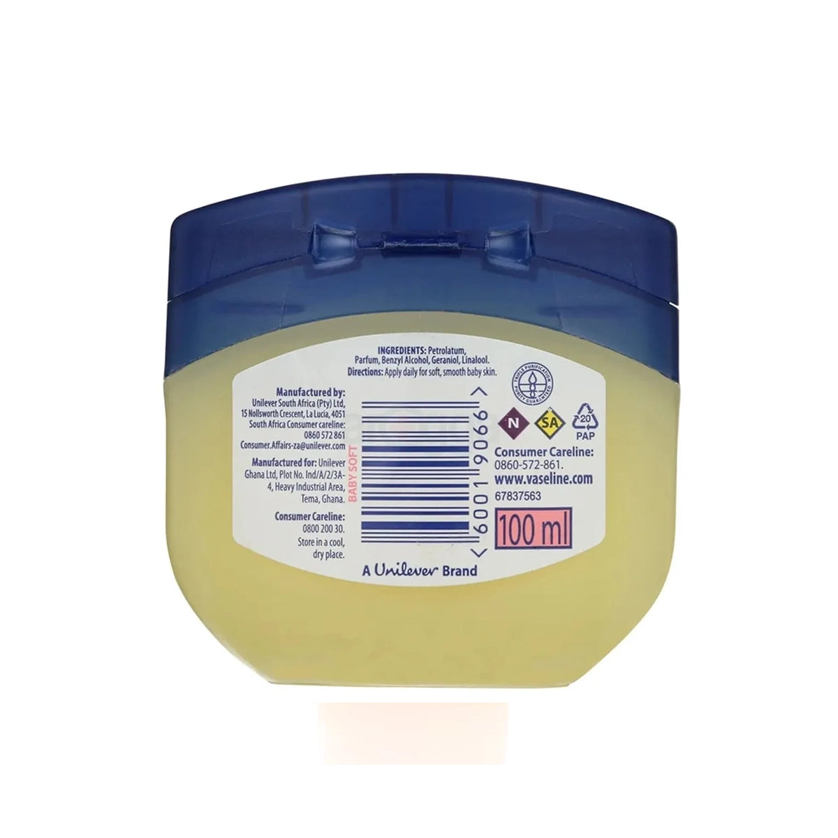 VASELINE AFRICA JELLY 100ML BABY