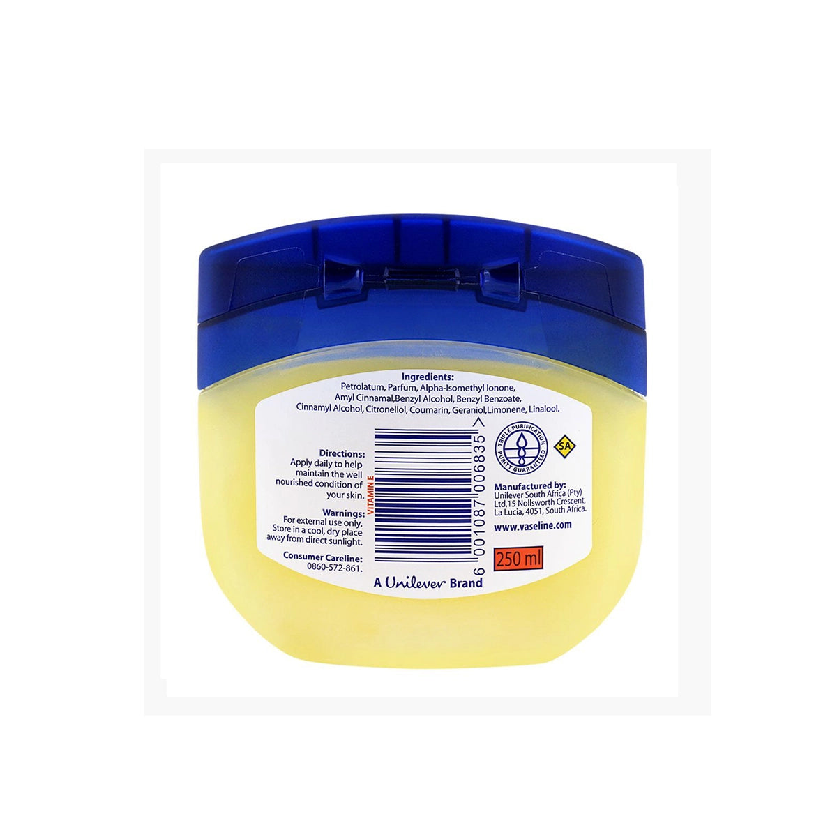 VASELINE AFRICA JELLY 250ML VITAMIN E