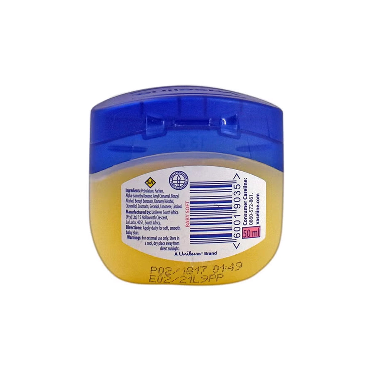 VASELINE AFRICA JELLY 50ML BABY