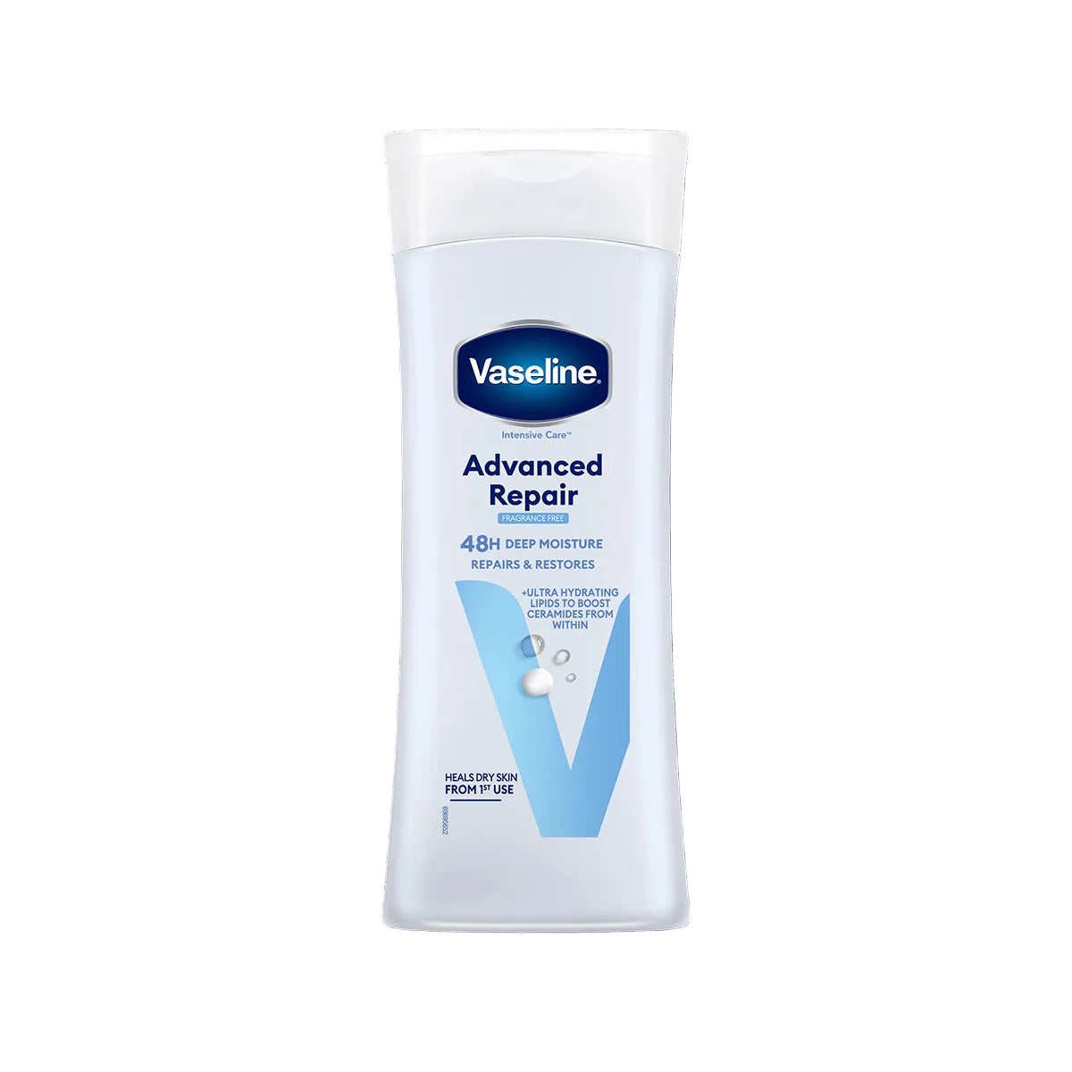 VASELINE UK BODY LOTION 400ML ADVANCED REPAIR FRAGRANCE FREE