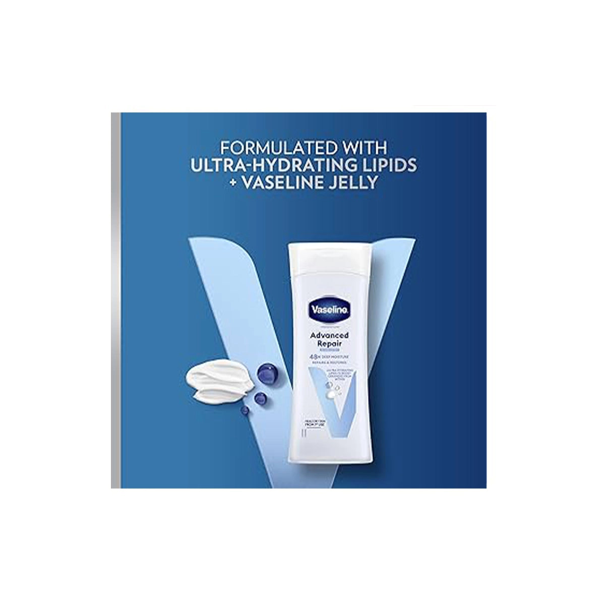 VASELINE UK BODY LOTION 400ML FRAGRANCE FREE