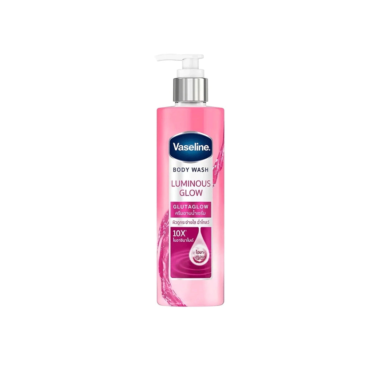 VASELINE BODY WASH 425ML LUMINOUS GLOW