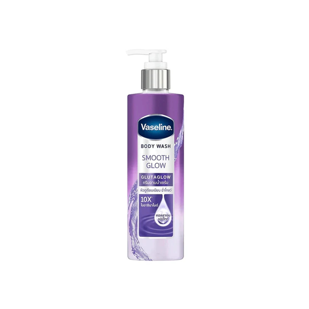 VASELINE BODY WASH 425ML SMOOTH GLOW
