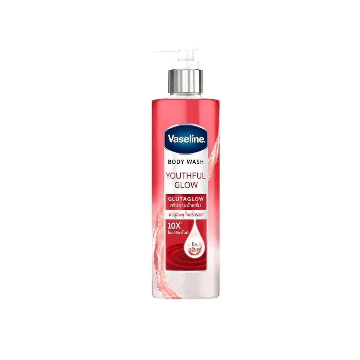 VASELINE BODY WASH 425ML YOUTHFUL GLOW
