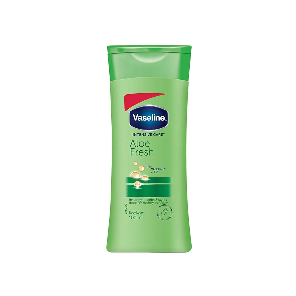 VASELINE INDO BODY LOTION 100ML ALOE FRESH